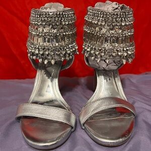 Gianni Bini Crystal Ankle cuff shoe